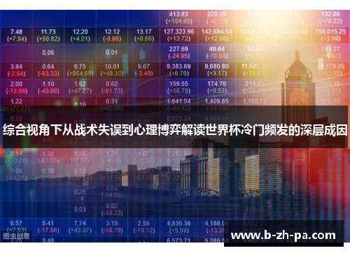 综合视角下从战术失误到心理博弈解读世界杯冷门频发的深层成因